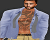 BlueOpen Shirt(M)