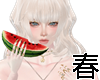209Wmelon Anim F 吃瓜
