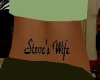 steve's wife tattoo