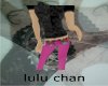 Lulu chans Pink velour