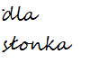 dla słonka