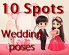 10 Spots Wedding Poses