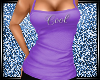 Purple Cool Tank Top