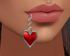 Heart Mouth Chain Silver