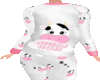 XK*Pijama Blanca Vaquita