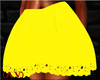(AV) Yellow Lace Skirt
