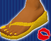 [LF] Yellow Flip Flops