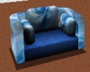 blue rose crawl chair