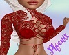 !PX RED LUCILLE TOP