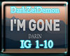 I'M GONE   DARIN