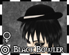 *m Black Bowler Hat