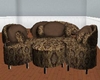 (KPR)Tan Floral couch
