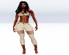 TNM Cream Capri Fit RL