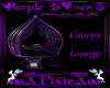 purple lovers Canopy/Lou