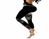 BLK N GREY SKINNY PANT