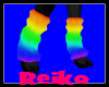 *R*Rainbow Leg Warmers