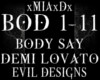 [M]BODY SAY-LOVATO