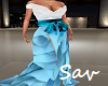 Waves of Ruffles Gown