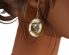 !QT! Aqua Gold Earrings