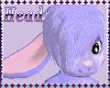 Purple Furry Head