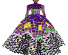 Mardi Gras Feather Gown2