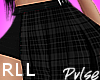 Plaid Skirt Black | RLL