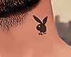 BUNNY NECK TATTOO