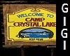 Camp Crystal Lake sign