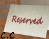 Reserved Card