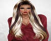 Amrita blonde streak red