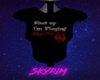 Playing Skyrim T-Shirt