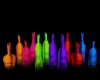 Neon glow Bottles