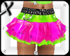 ! Rave pink mini skirt 2