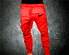 RED Nike Joggers