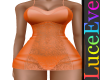 V2 Orange Geia Dress