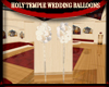 HOLY TEMPLE WED BALLOONS