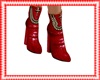 Boots Chain Latax Red