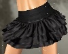 {S} Layered Skirt Black
