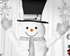 Snowman Silver Christmas
