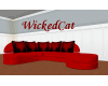 Wicked Red Heart Couch~