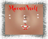 lPWl SANTA BELLY RING