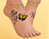 Butterfly Tatoo Feet