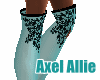 AA Teal Lace Boots