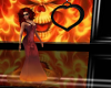 666 InfernO Flame Gown