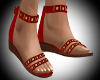 Andrea Sandals Red