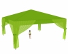 Yellow Green Canopy Tent