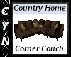 Country H Corner Couch