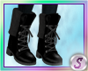 Sbnm Leather Black Boots