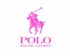 pink and white polo