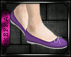 Kfk Purple Flat Shoes